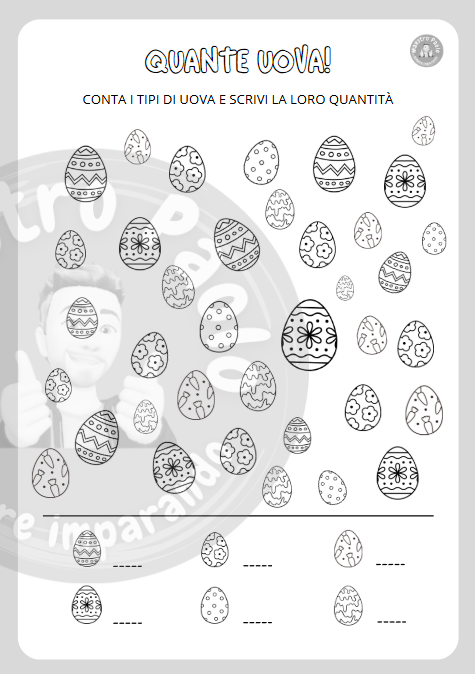 Libro delle attività Pasqua - Classe Prima