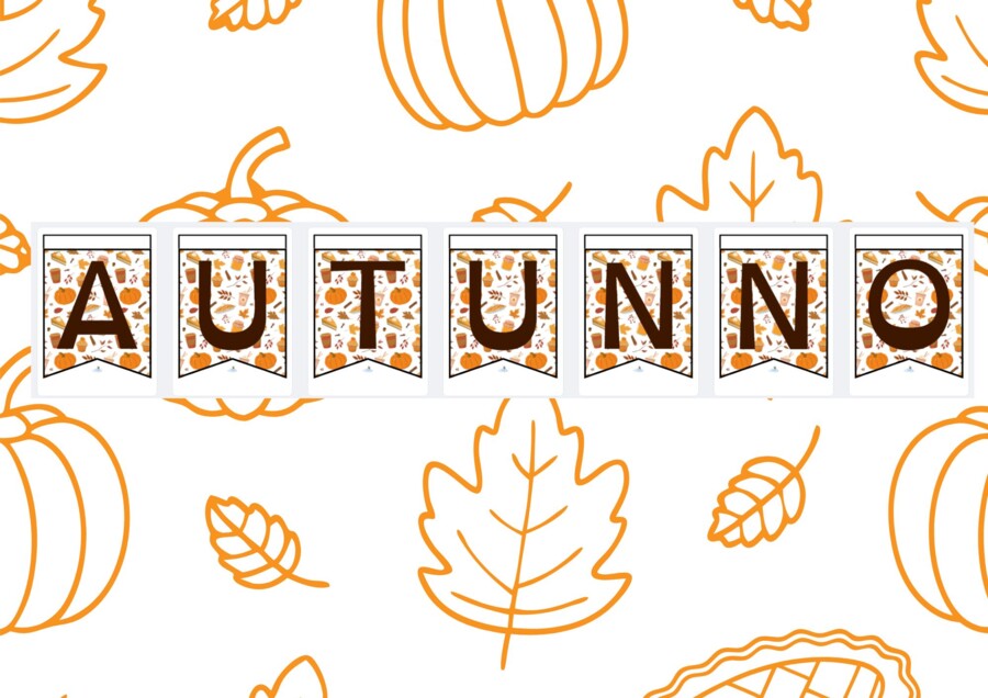 STRISCIONE "AUTUNNO"