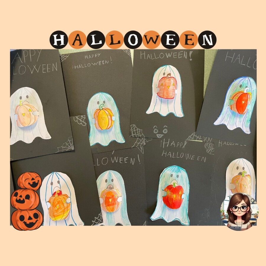 Halloween - Spooky ghost POP UP
