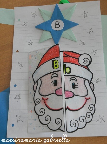 Lettera B di Buon BaBBo Natale