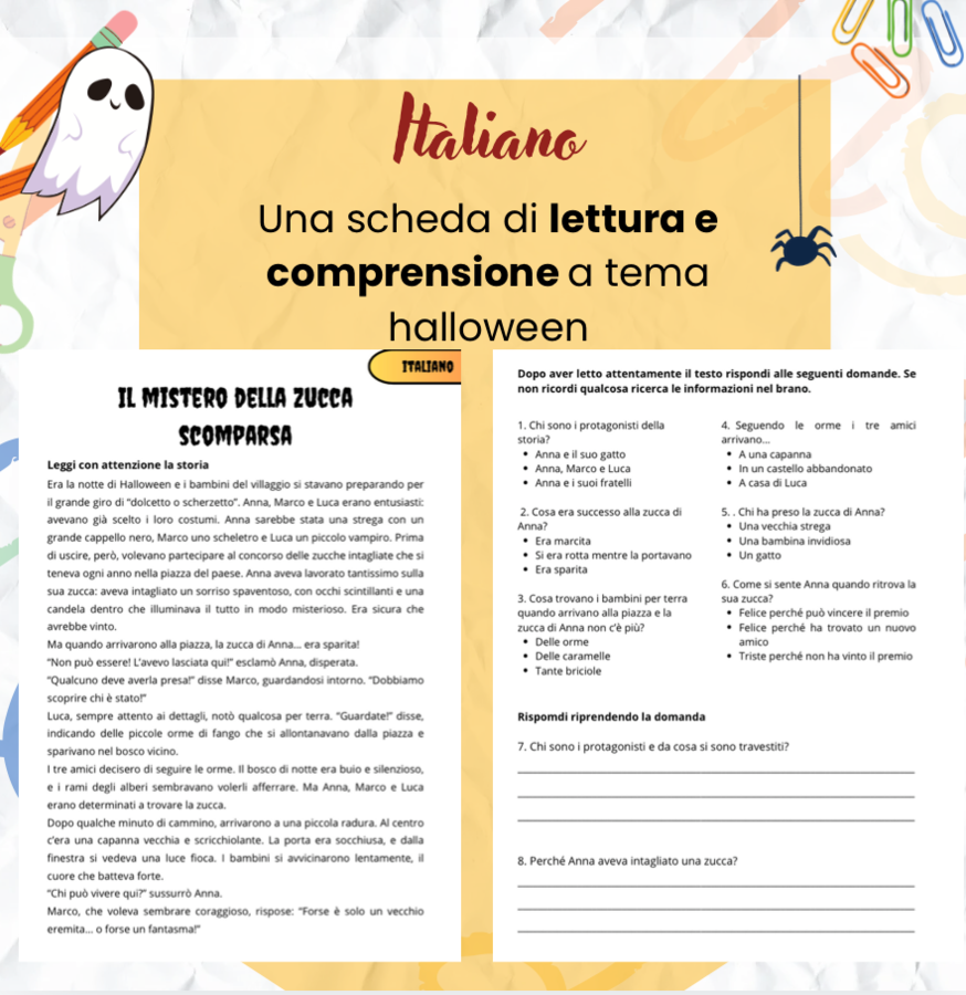 My halloween activity book