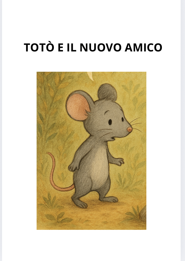 TOTO' IL TOPOLINO