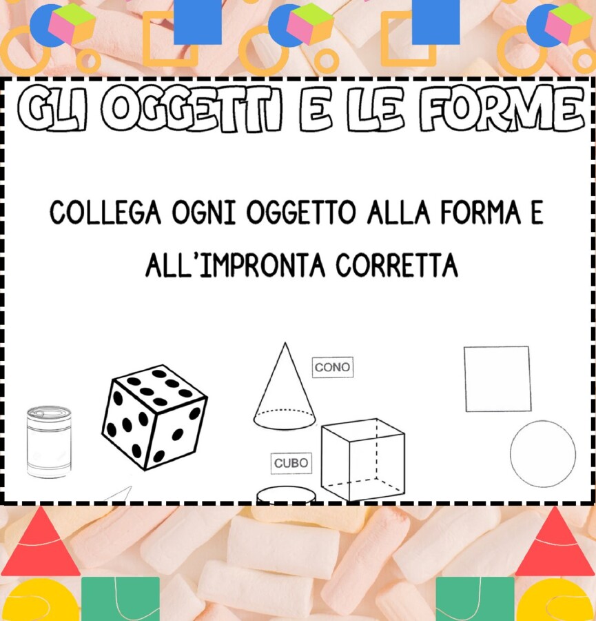 Gli oggetti e le forme geometriche