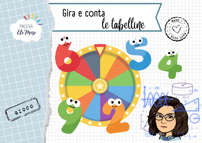 Gira e conta: le tabelline