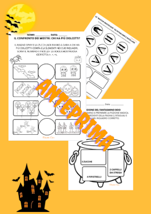 La Matematica del Castello Stregato – Kit Didattico di Halloween (Classe 1ª Scuola Primaria)