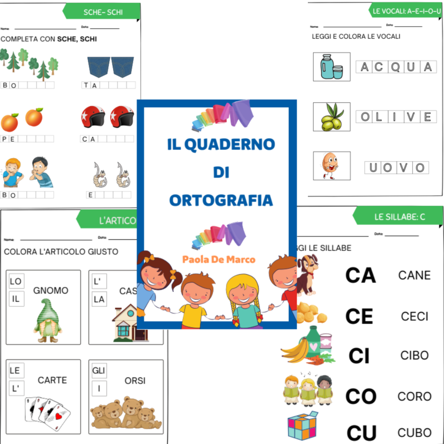 Il quaderno di ortografia