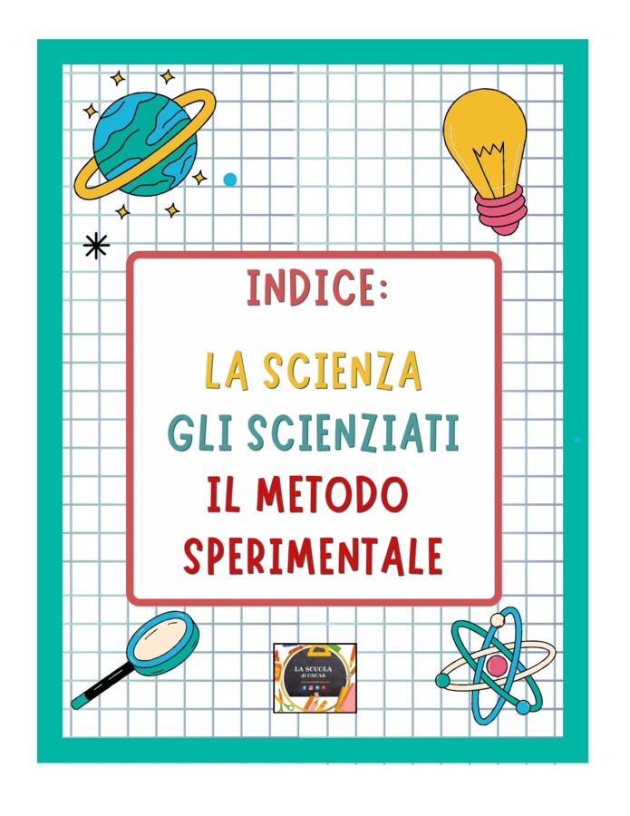 QUADERNO DI SCIENZE classe 3^ - per tutto l'anno scolastico -