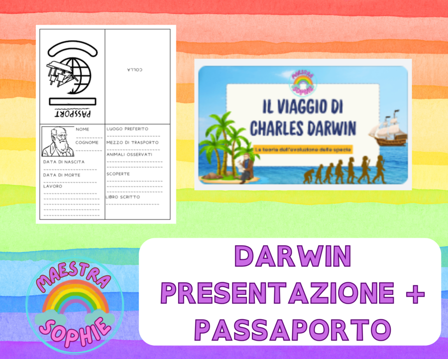 IL VIAGGIO DI DARWIN - PRESENTAZIONE + PASSAPORTO