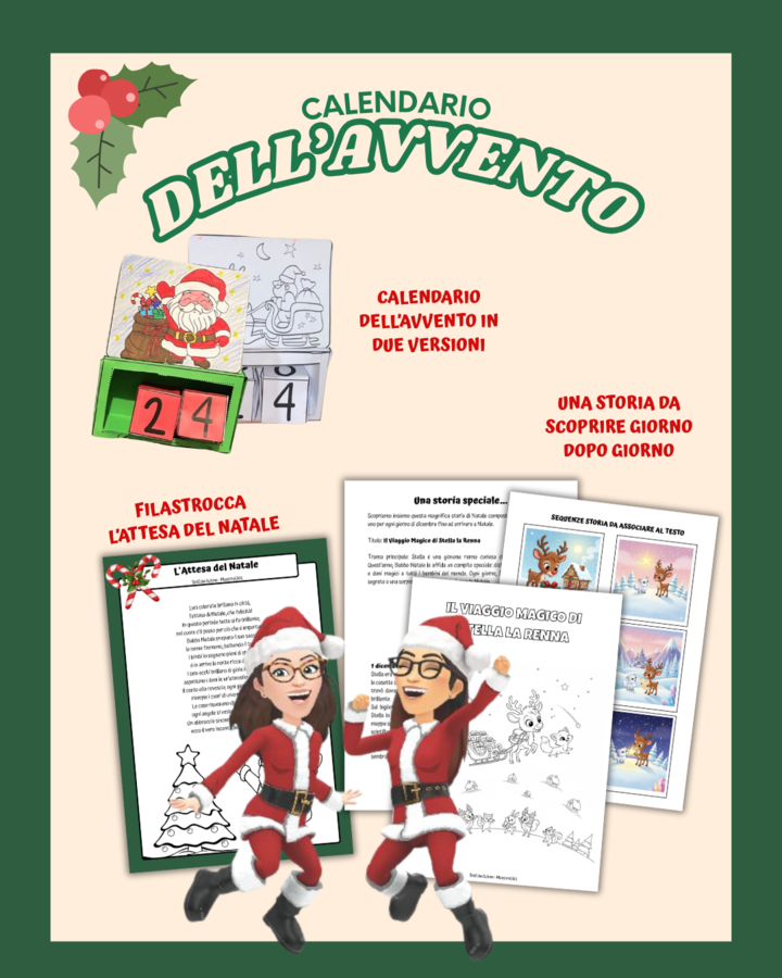 CALENDARIO DELL' AVVENTO DI SOS EducAzione & MaestraGiò
