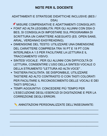 Laboratorio di Videoscrittura: Tastiera, Tasti Speciali, Regole e Verifiche (Classi 3ª, 4ª e 5ª Primaria)