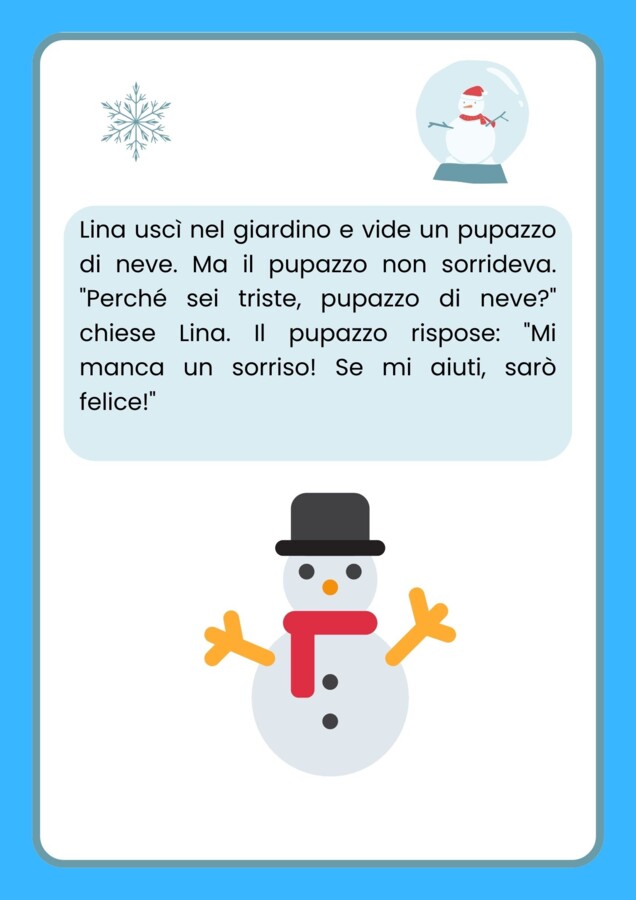 Storia Inverno + attività