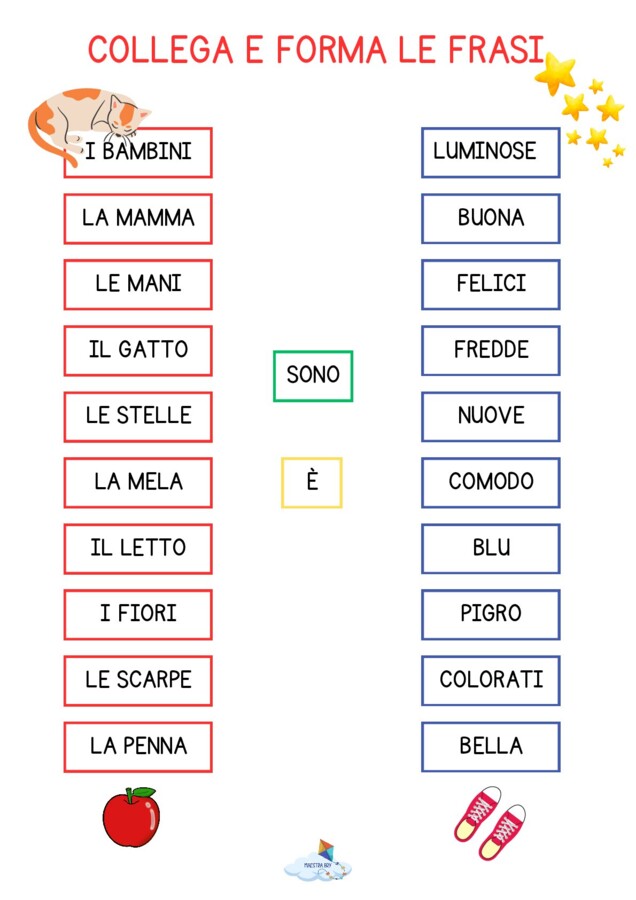 ATTIVITÀ SULLA FRASE