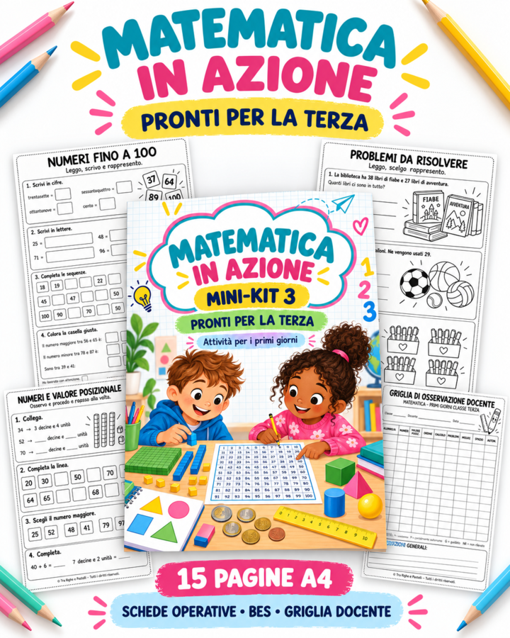 Matematica in azione - pronti per la terza