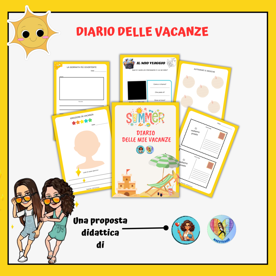 DIARIO DELLE VACANZE ESTIVE - Una proposta di SOS EducAzione e MaestraGiò