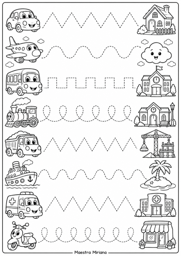 Pregrafismo delle linee - classe prima
