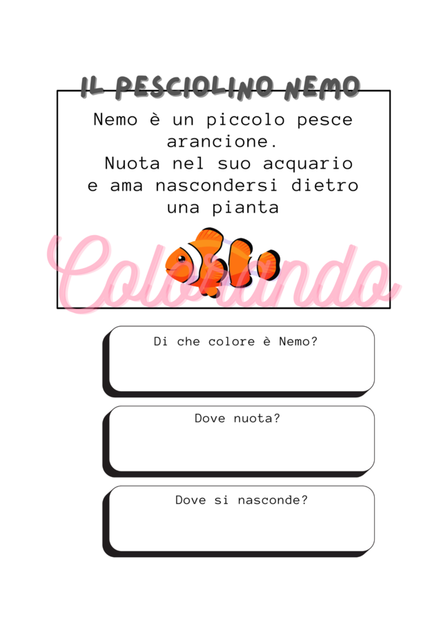 Lettura e Comprensione del Testo: 30 Schede Divertenti per la Scuola Primaria (Classe 1ª e 2ª)