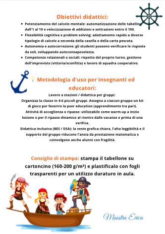 LA GRANDE CACCIA  AI   NUMERI | Gioco da Tavolo di Matematica (40 Caselle) | PDF Stampabile con Carte, Dado e Pedine 3D