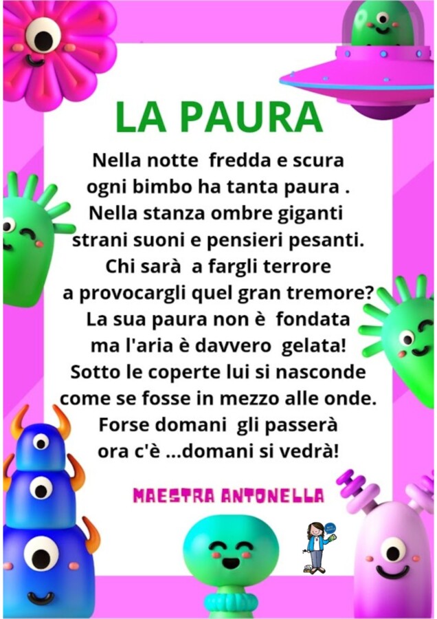 Filastrocca "La casa della paura"