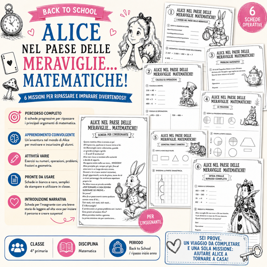 Alice nel paese delle meraviglie...Matematiche!