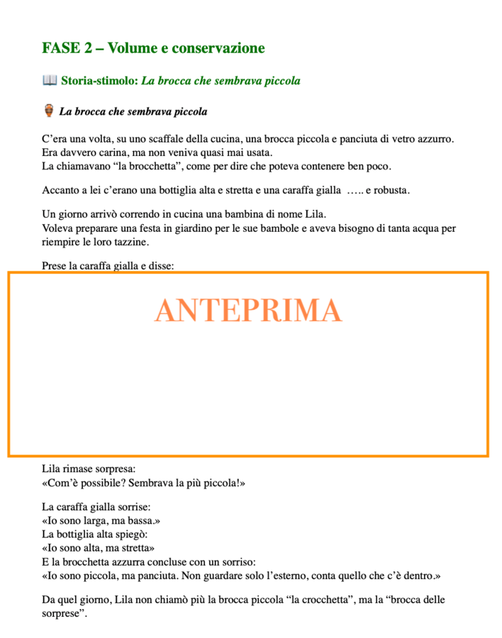 Scoprire la misura con le mani; travasi, pesi e misure-un percorso Montessori per iniziare la scuola con stupore