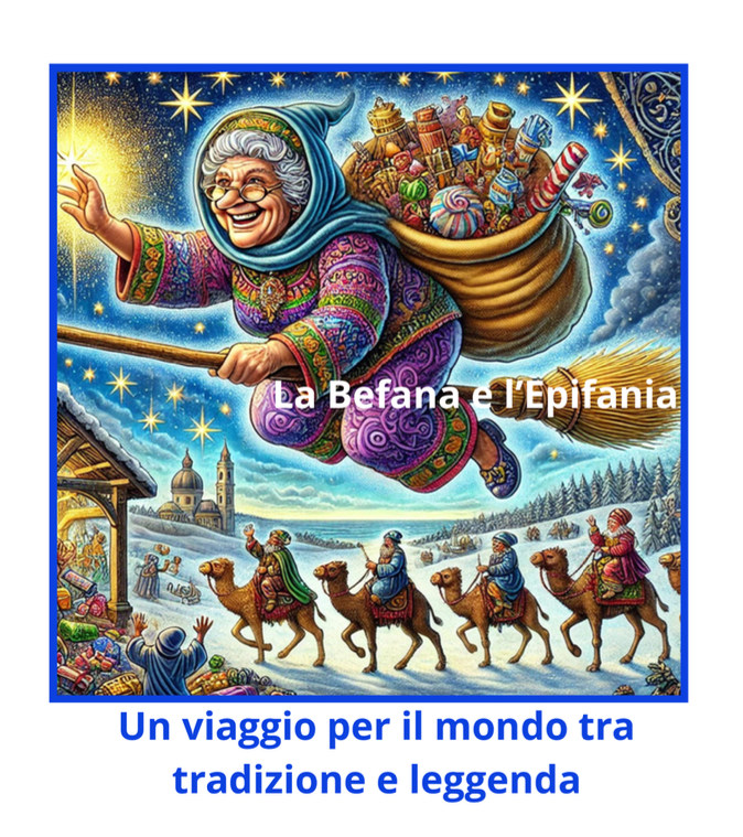 La Befana e l'Epifania; un viaggio per il mondo tra tradizione e leggenda-classi III/V