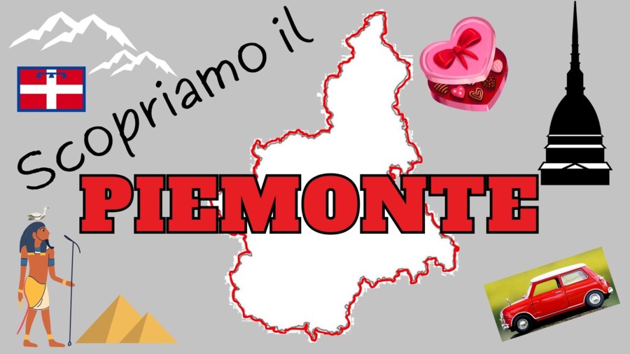 IL PIEMONTE - video lezione -