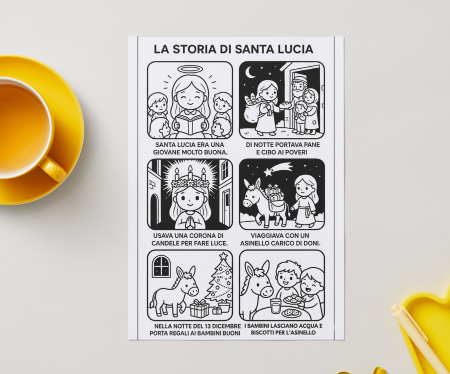 Santa Lucia con esercizi