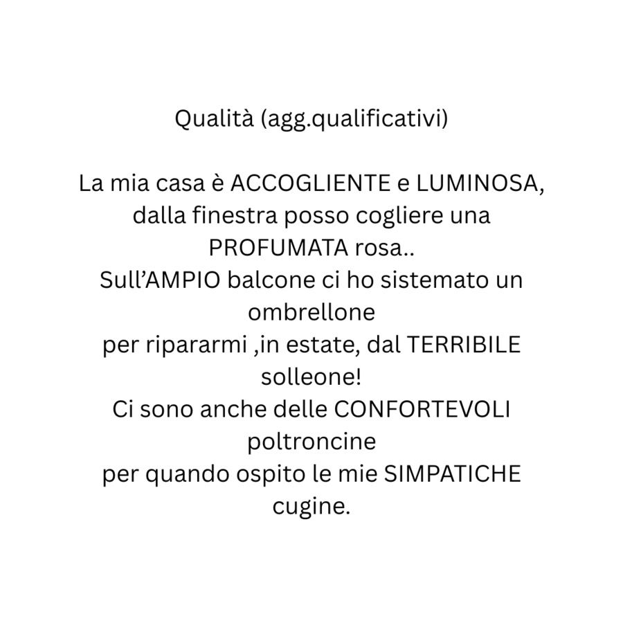 Qualità (agg.qualificativi)