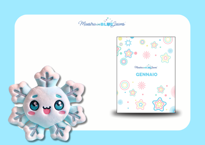 Kit creativo di GENNAIO con 2 CANZONI