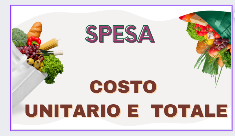 COSTO UNITARIO - COSTO TOTALE