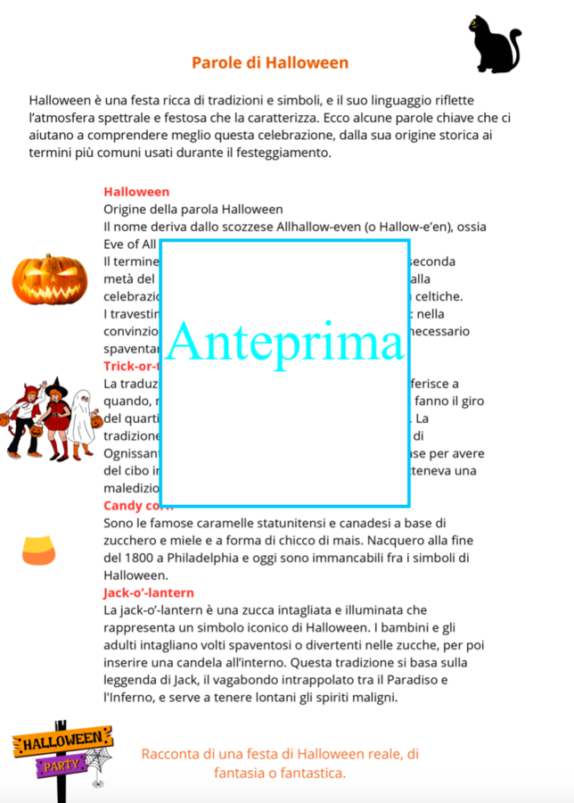 Halloween-la leggenda di Jack =' lantern-un percorso tra tradizione, leggenda e creatività classi III/V