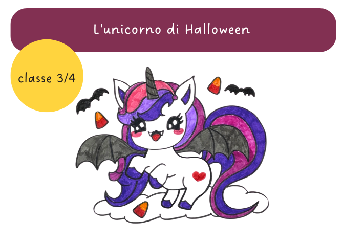 L'unicorno di Halloween - Lettura e comprensione