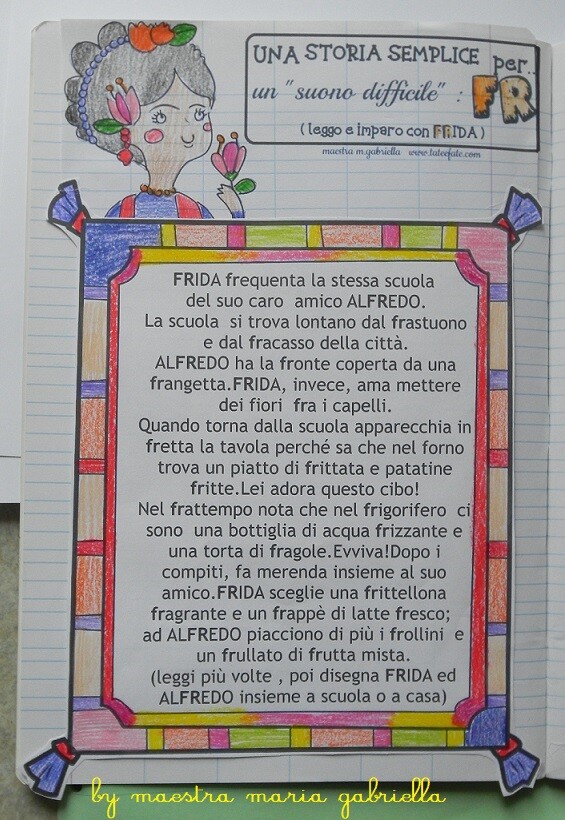 FR come FRIDA suono difficile