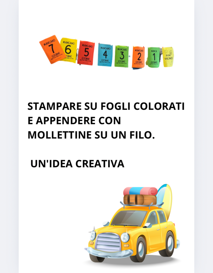 CONTO ALLA ROVESCIA DA .-10 A 0.