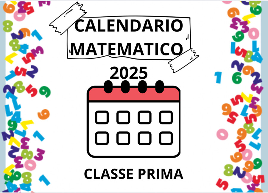 Calendario matematico/classe prima