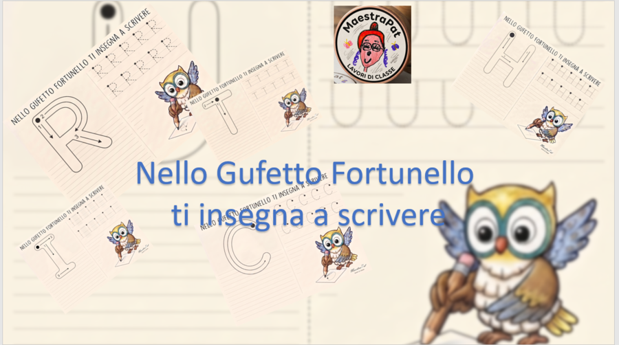 ALFABETO PREGRAFISMO CON NELLO GUFETTO FORTUNELLO