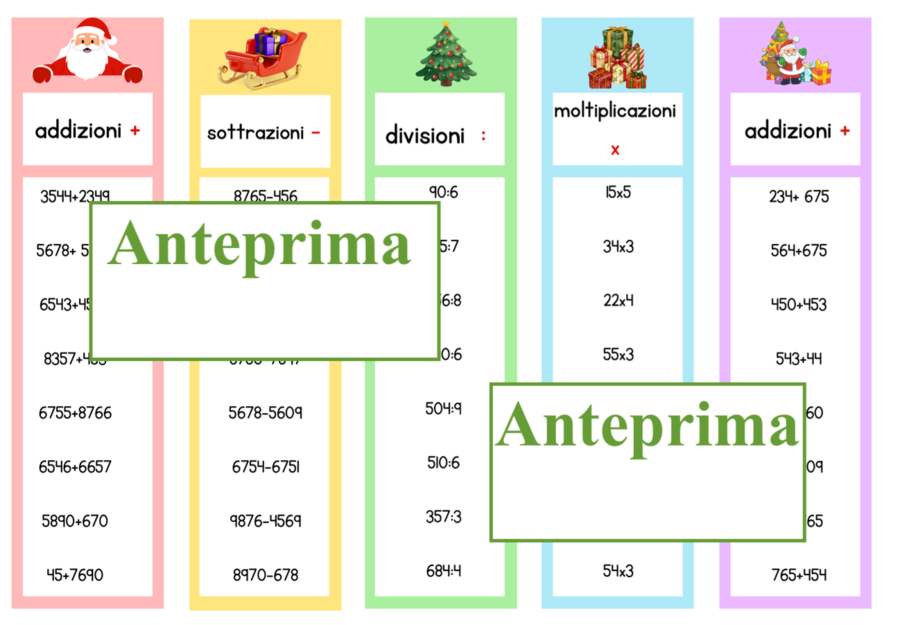 Operazioni di natale