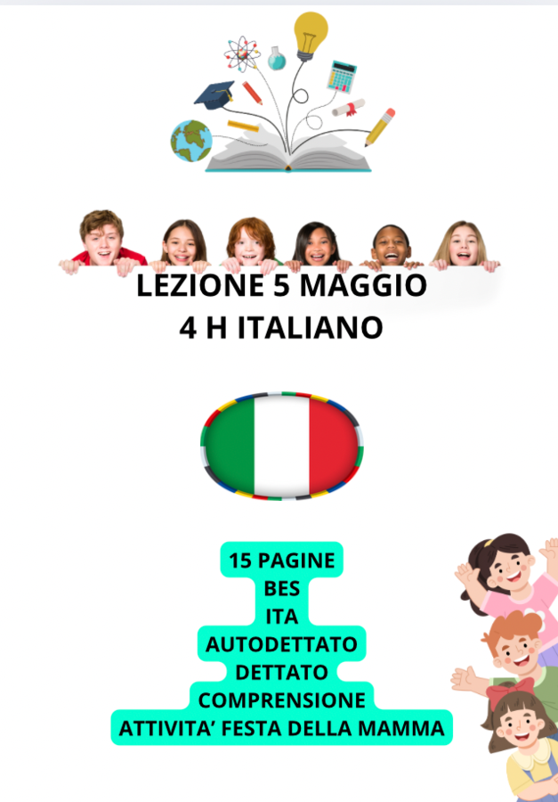 LEZIONE DEL 5 MAGGIO CON BIMBI BES CLASSE 1 ELEMENTARE