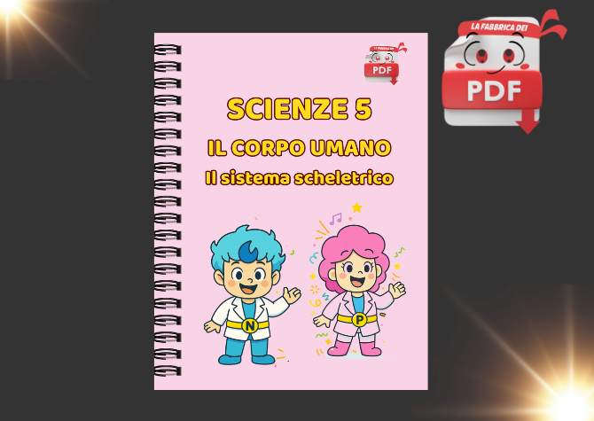 LA FABBRICA DEI PDF - Quaderno di Scienze 5-Il sistema scheletrico