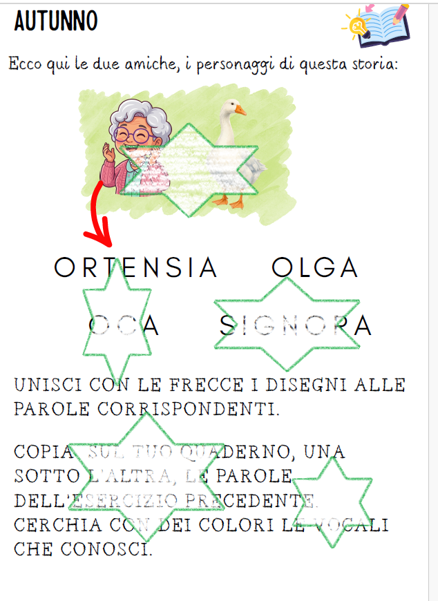 Attività interdisciplinari AUTUNNO ( Italiano - Arte)
