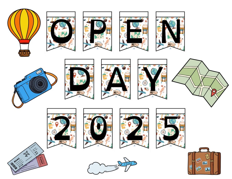 BANDIERINE: OPEN DAY 2025 TEMA VIAGGIO