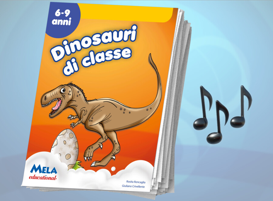 Dinosauri di classe - libro con canzoni