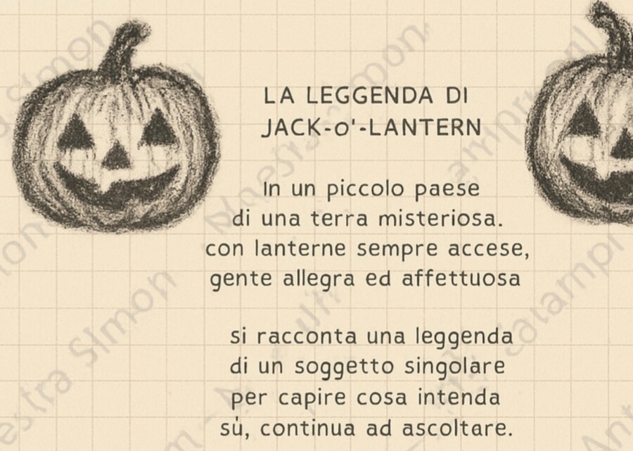 Jack O’Lantern – Filastrocca in rima per Halloween