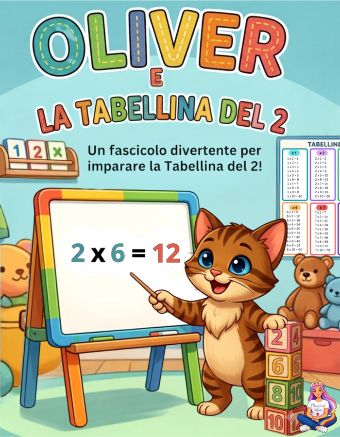 OLIVER E LA TABELLINA DEL 2