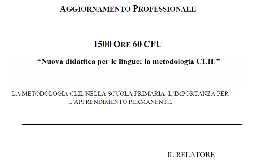 TESINA METODOLOGIA CLIL