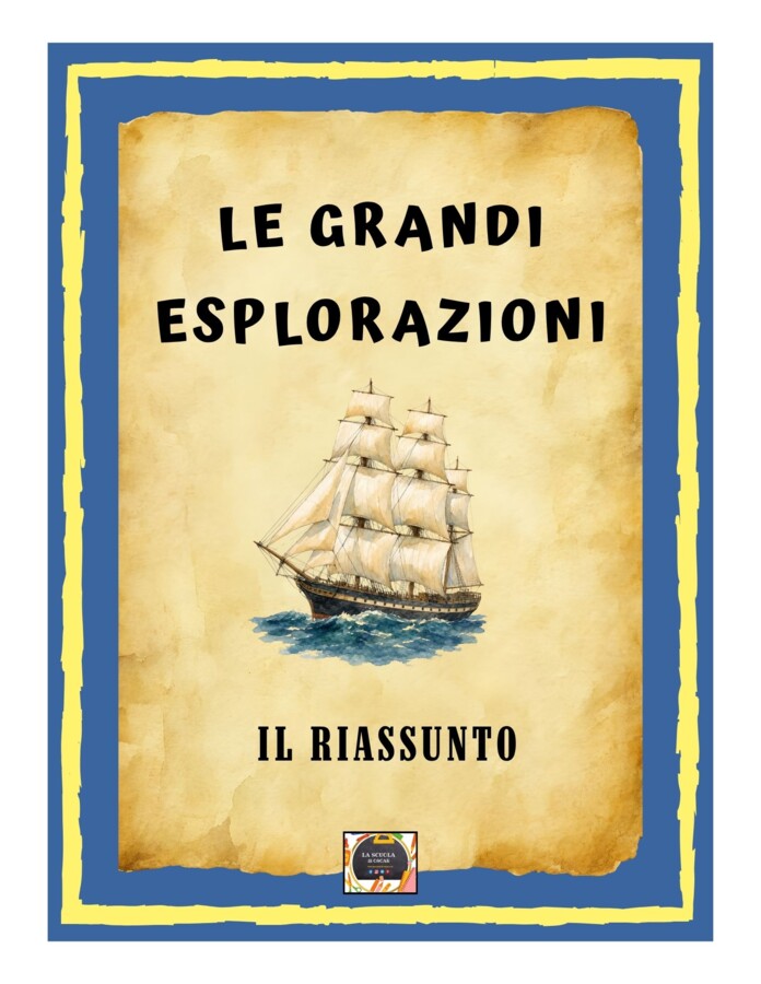 Le Grandi Esplorazioni Geografiche e le Civiltà Precolombiane – Riassunto Schematizzato (Scuola Primaria e Secondaria)
