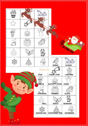 BUNDLE 3 BINGO in Inglese – Halloween, Natale & Numeri 1-90 | Scuola Primaria (Pronto da stampare)