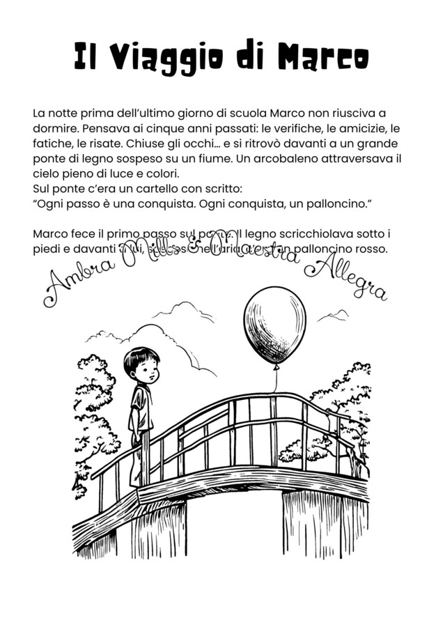 In Volo Verso la Scuola Media – Saluti di Fine Anno
