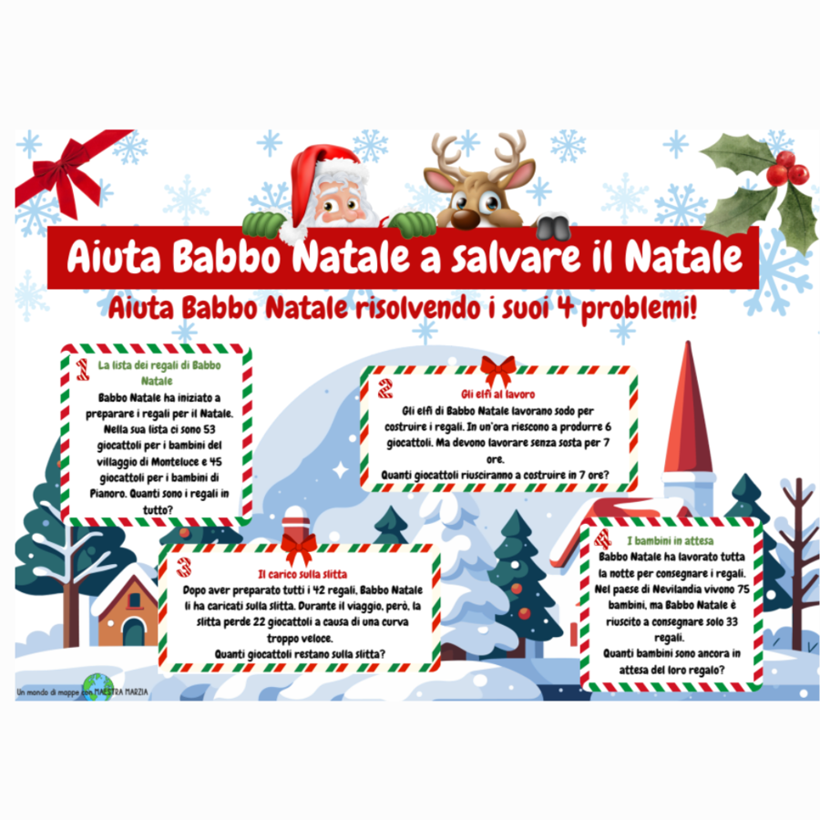 PROBLEMI NATALE CLASSE SECONDA