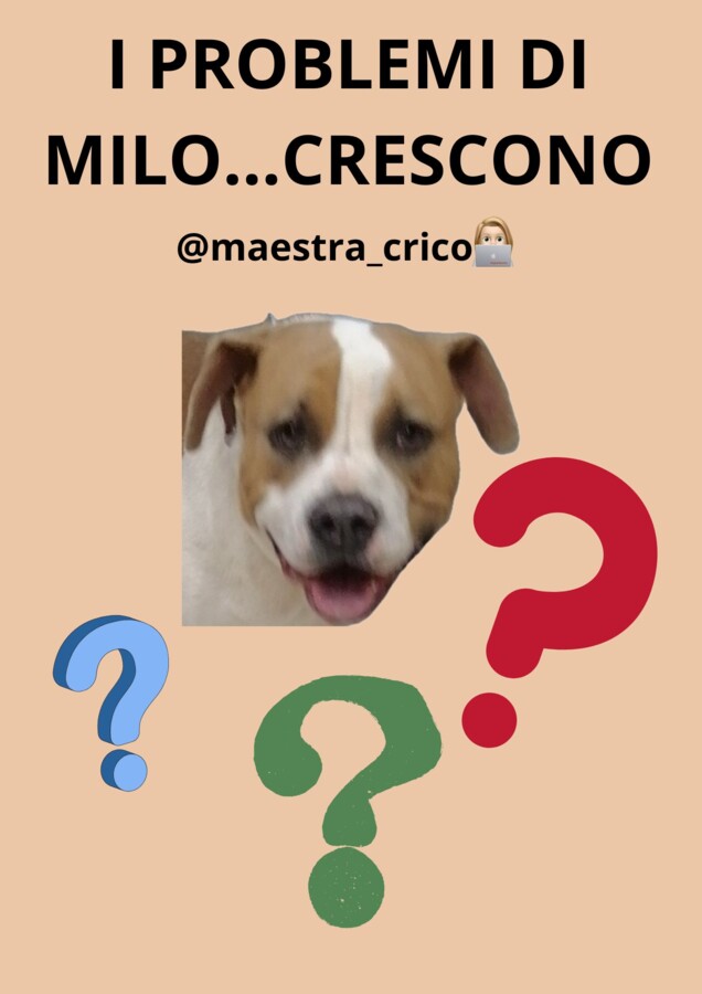 I problemi di Milo...crescono